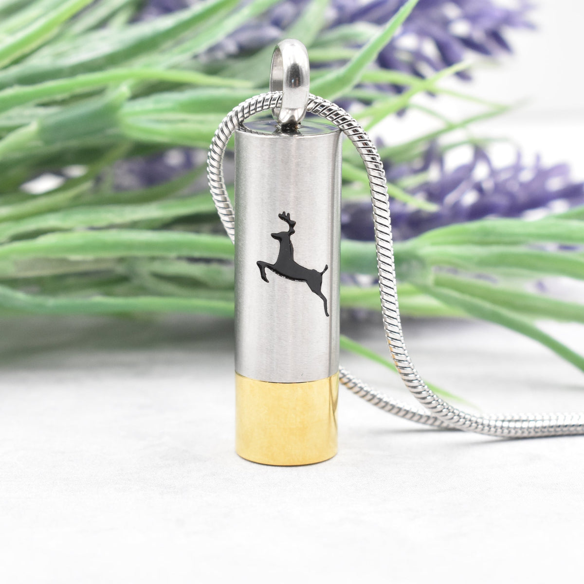 Cremation on sale bullet necklace