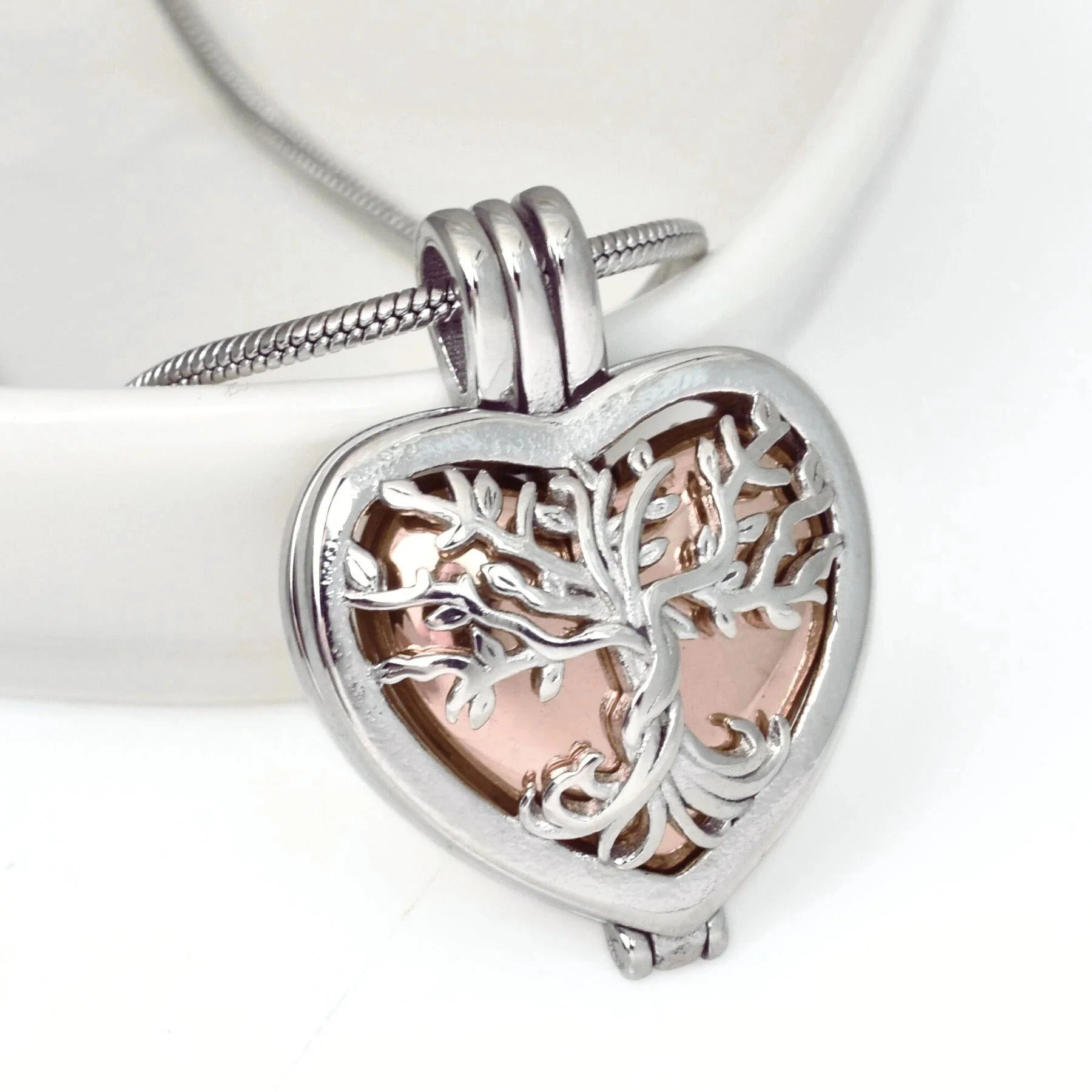 Tree of Life Heart Caged Heart Urn