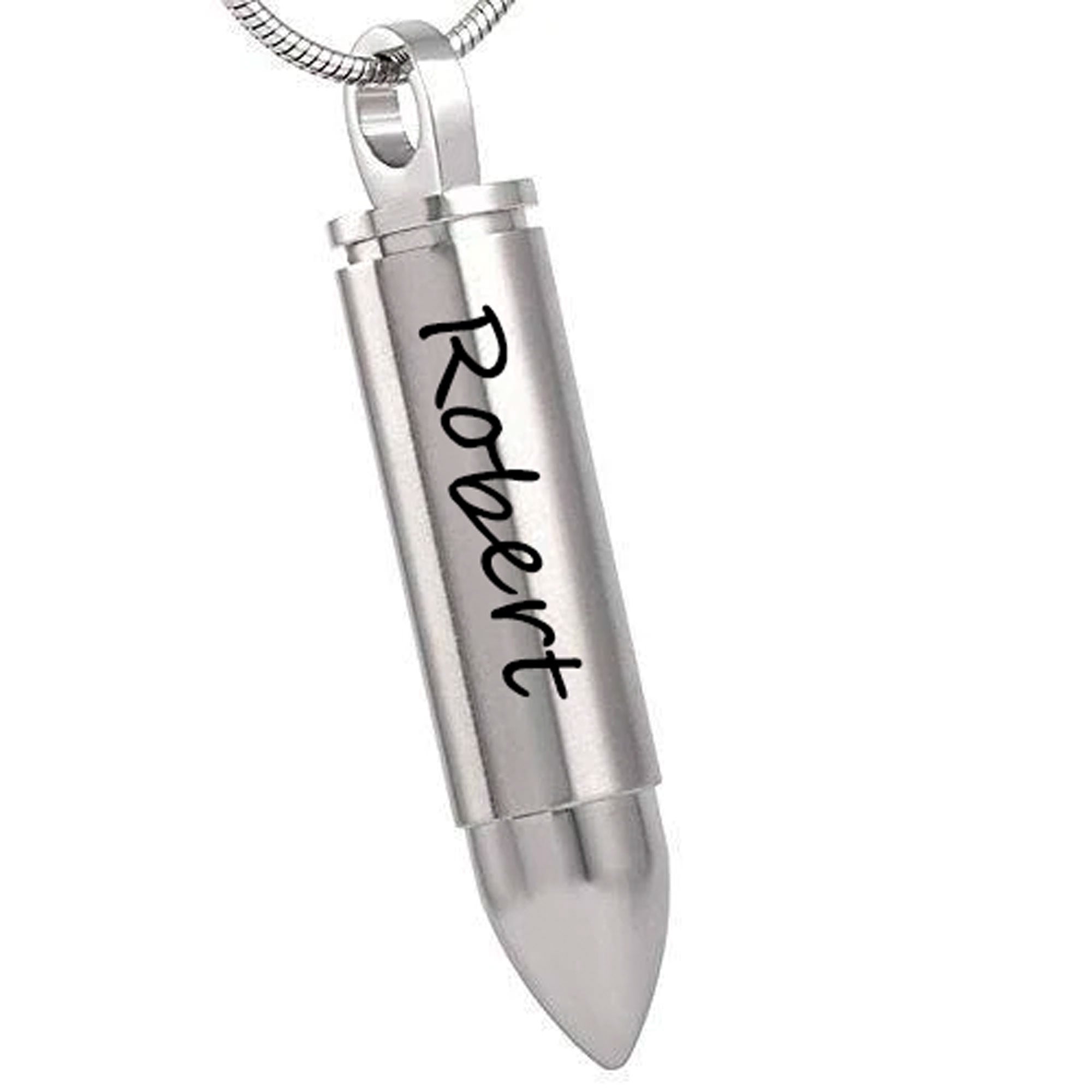 Silver Bullet Cremation Jewelry
