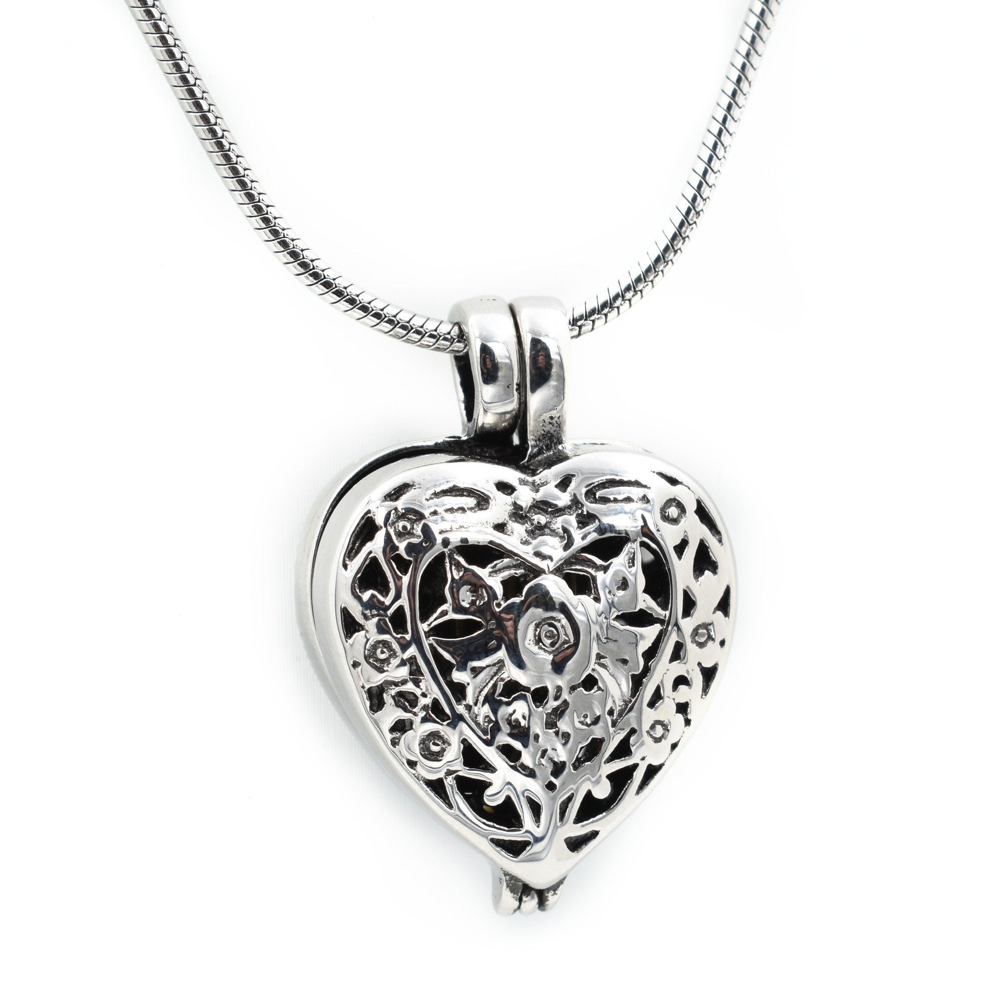 Always in My Heart Paw Locket Urn Necklace Sarah & Essie 