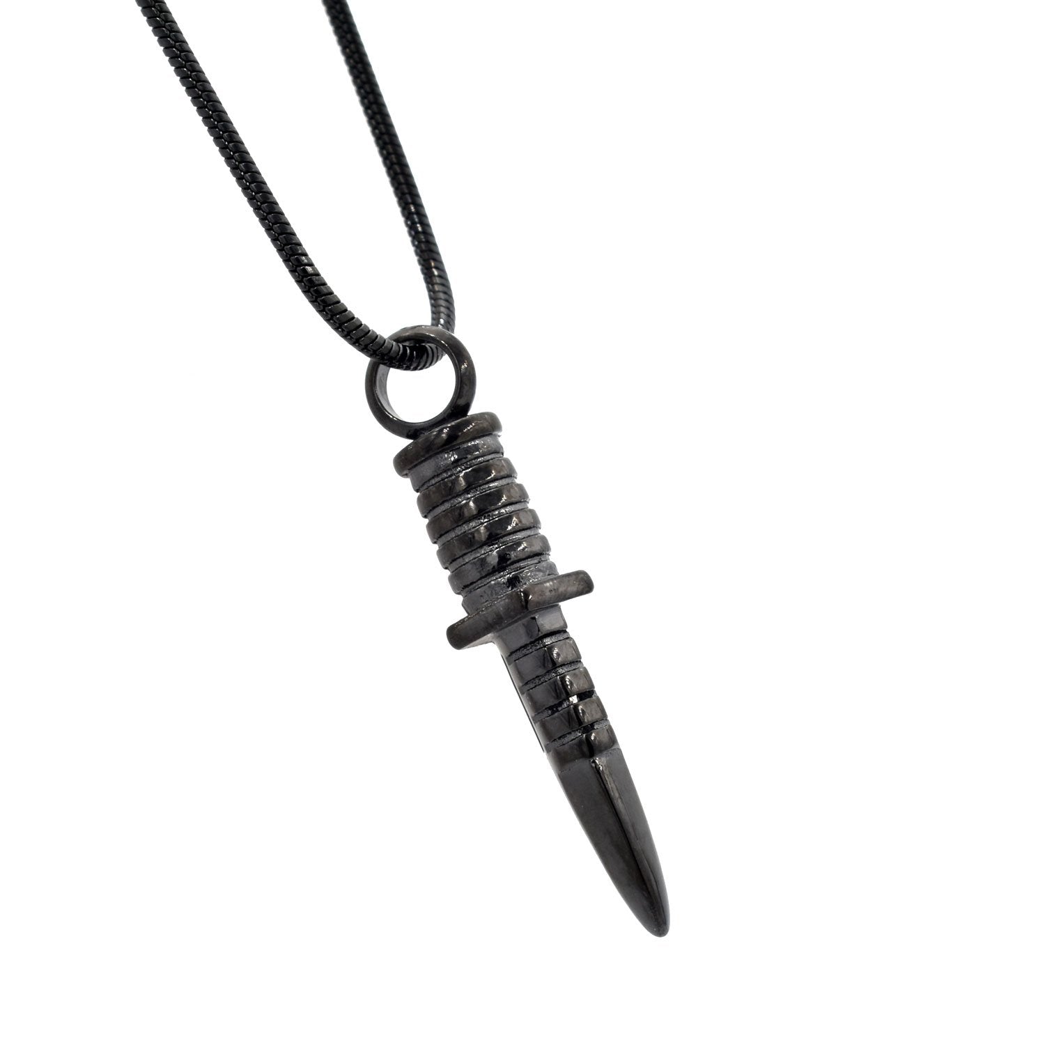 Black Dagger Urn Necklace Sarah & Essie 