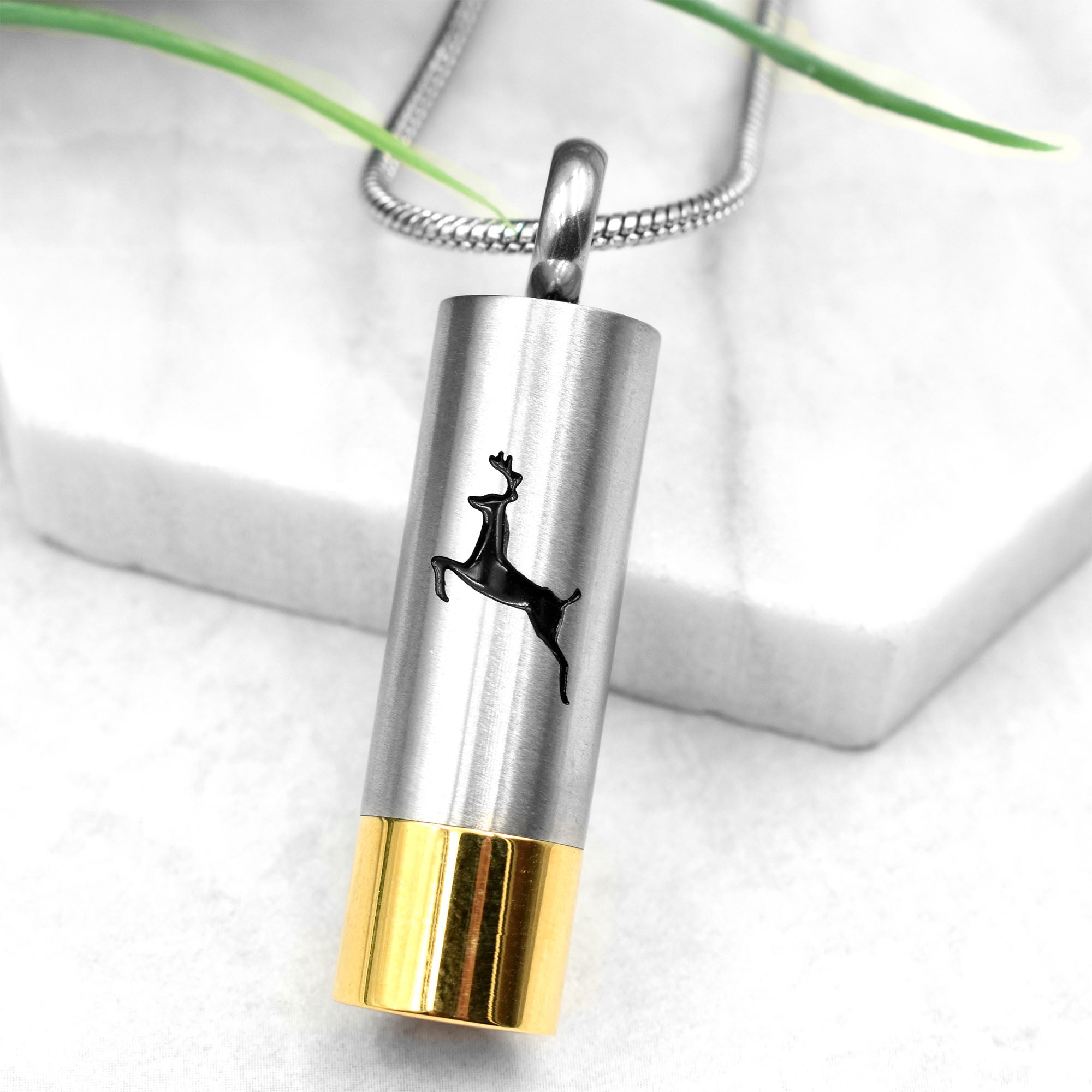 Deer Shotgun Shell Cremation Jewelry