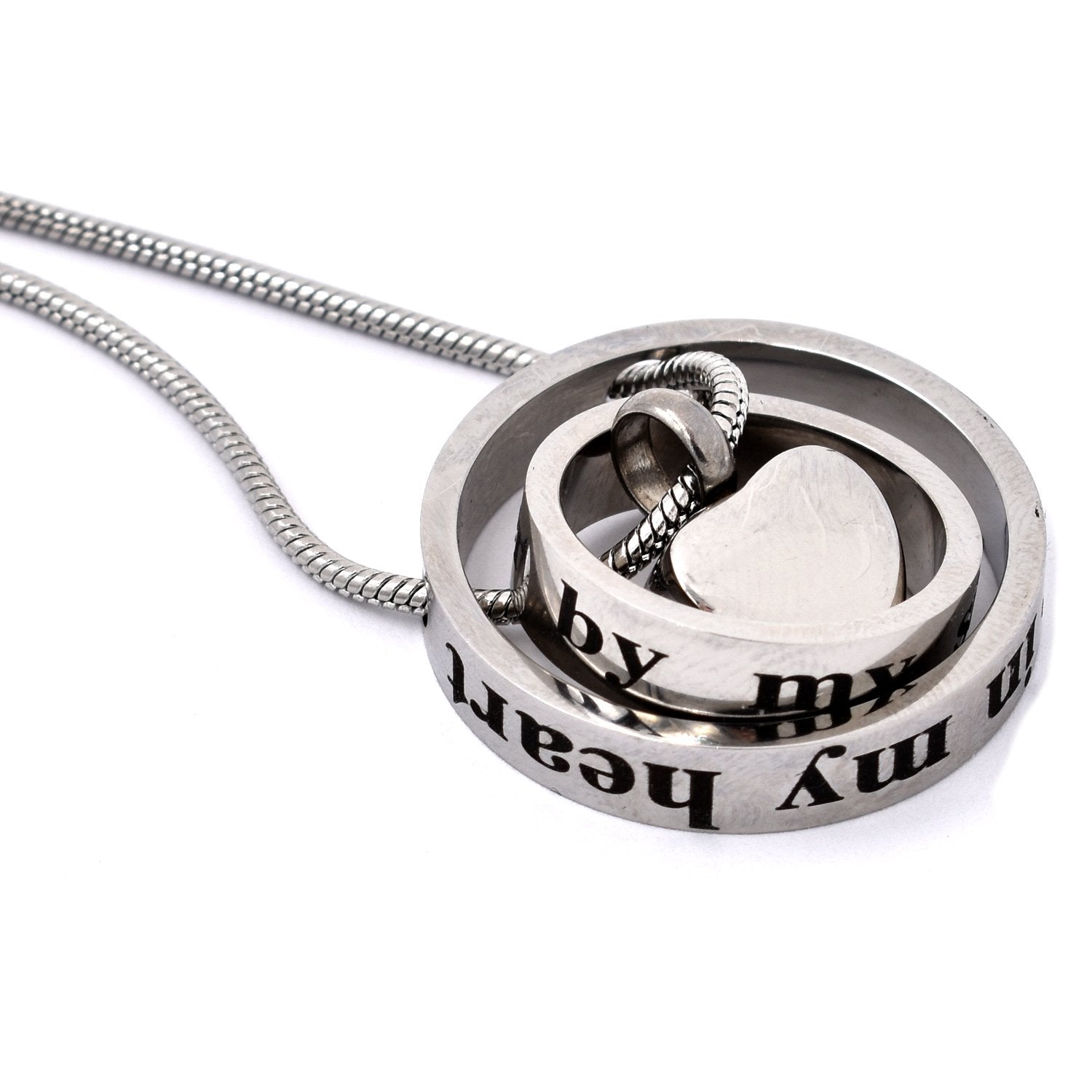 No Longer by My Side Forever in My Heart Urn Necklace Sarah & Essie 