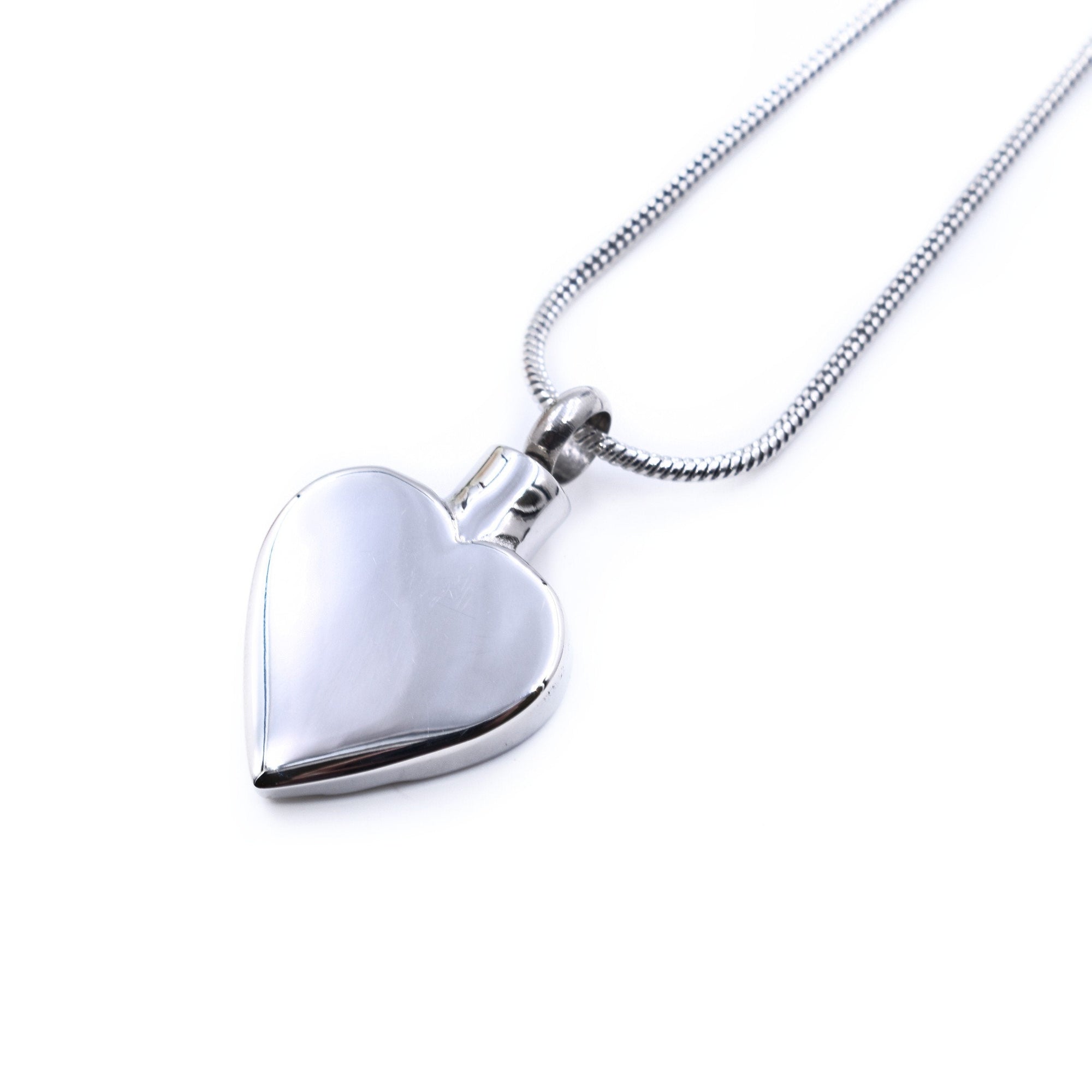 No Longer By My Side Heart, Husband or Wife Urn Necklace Sarah & Essie 