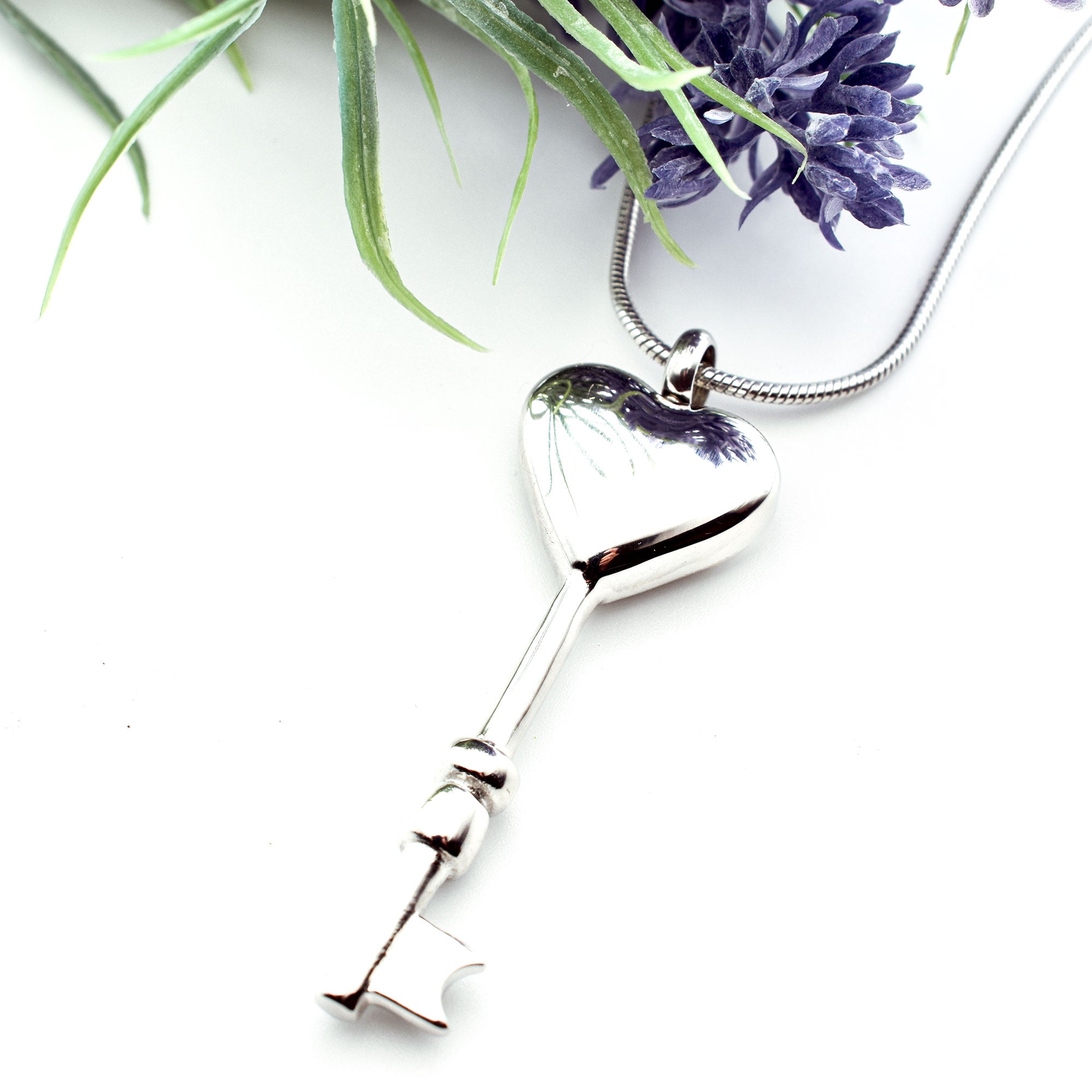 Key to My Heart Urn Necklace