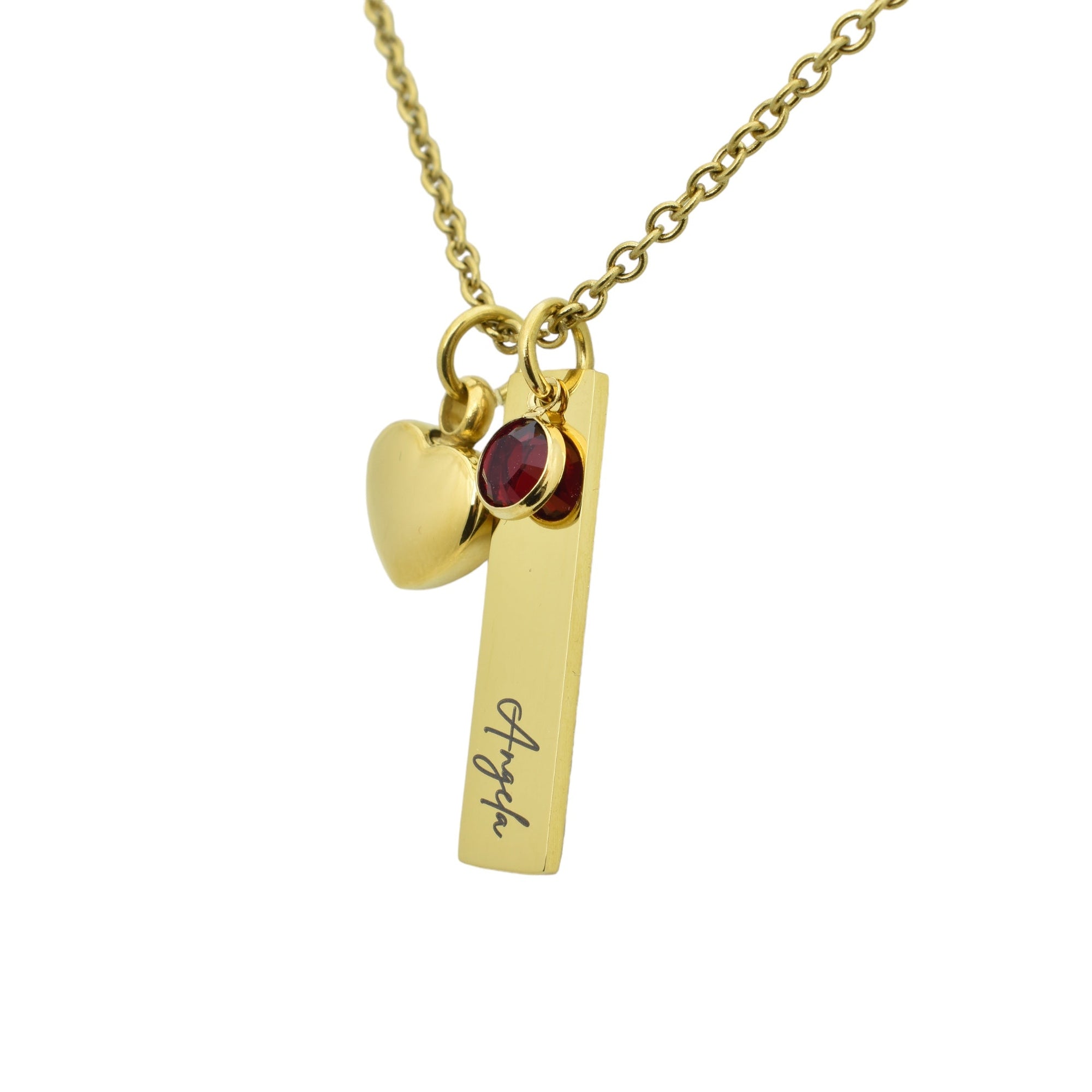 Personalized Birthstone Necklace for Mom