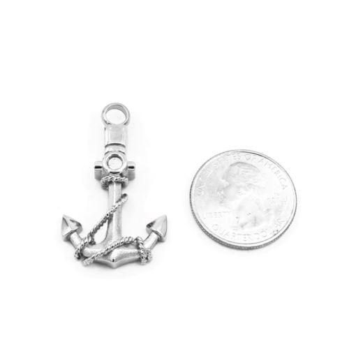 Silver Anchor Urn Necklace Sarah & Essie 