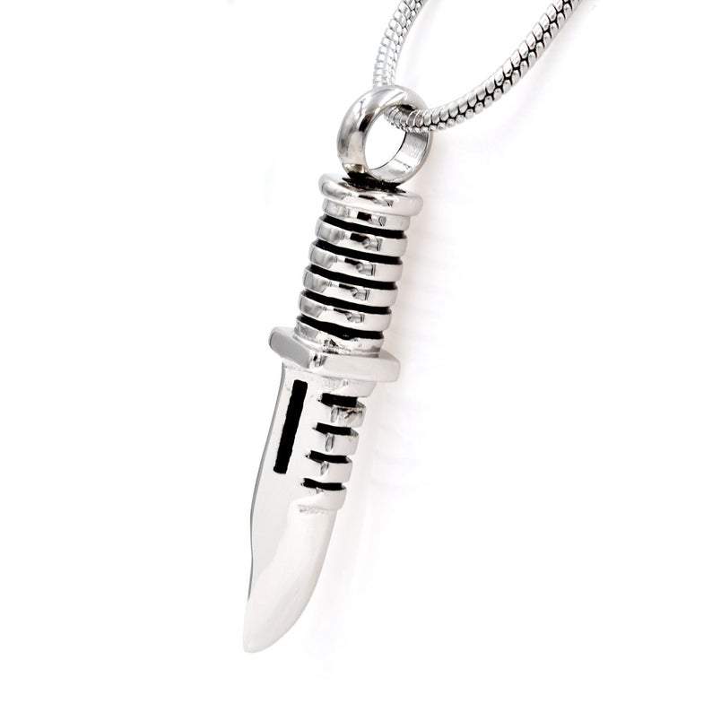 Silver Dagger Urn Necklace Sarah & Essie 