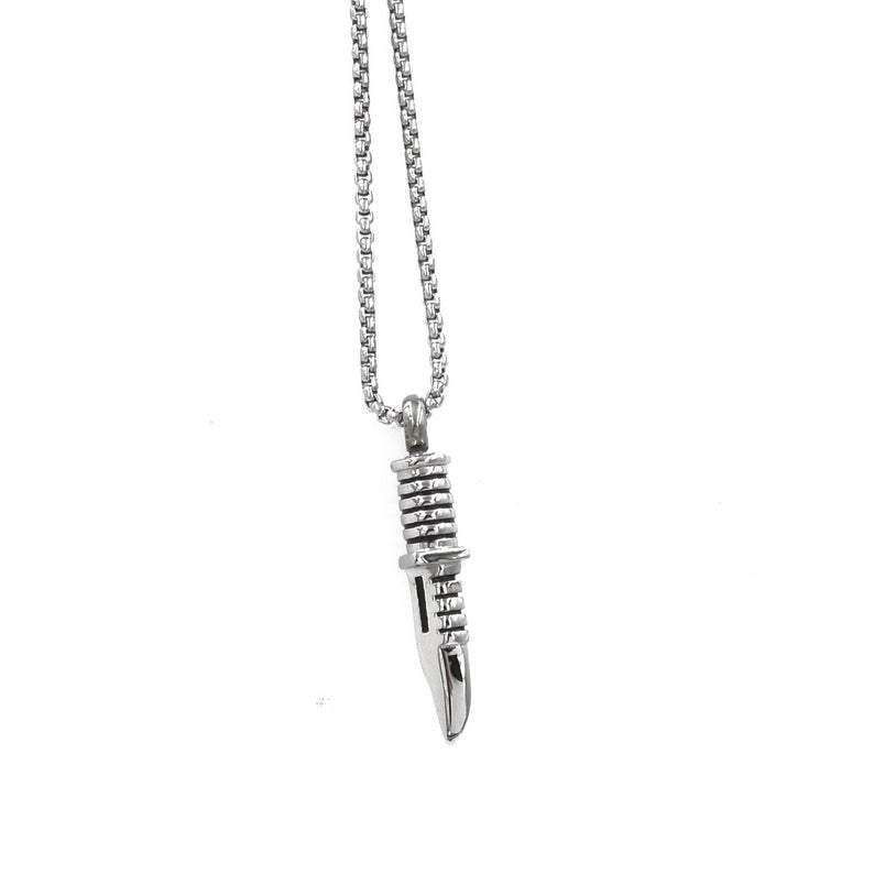 Silver Dagger Urn Necklace Sarah & Essie 