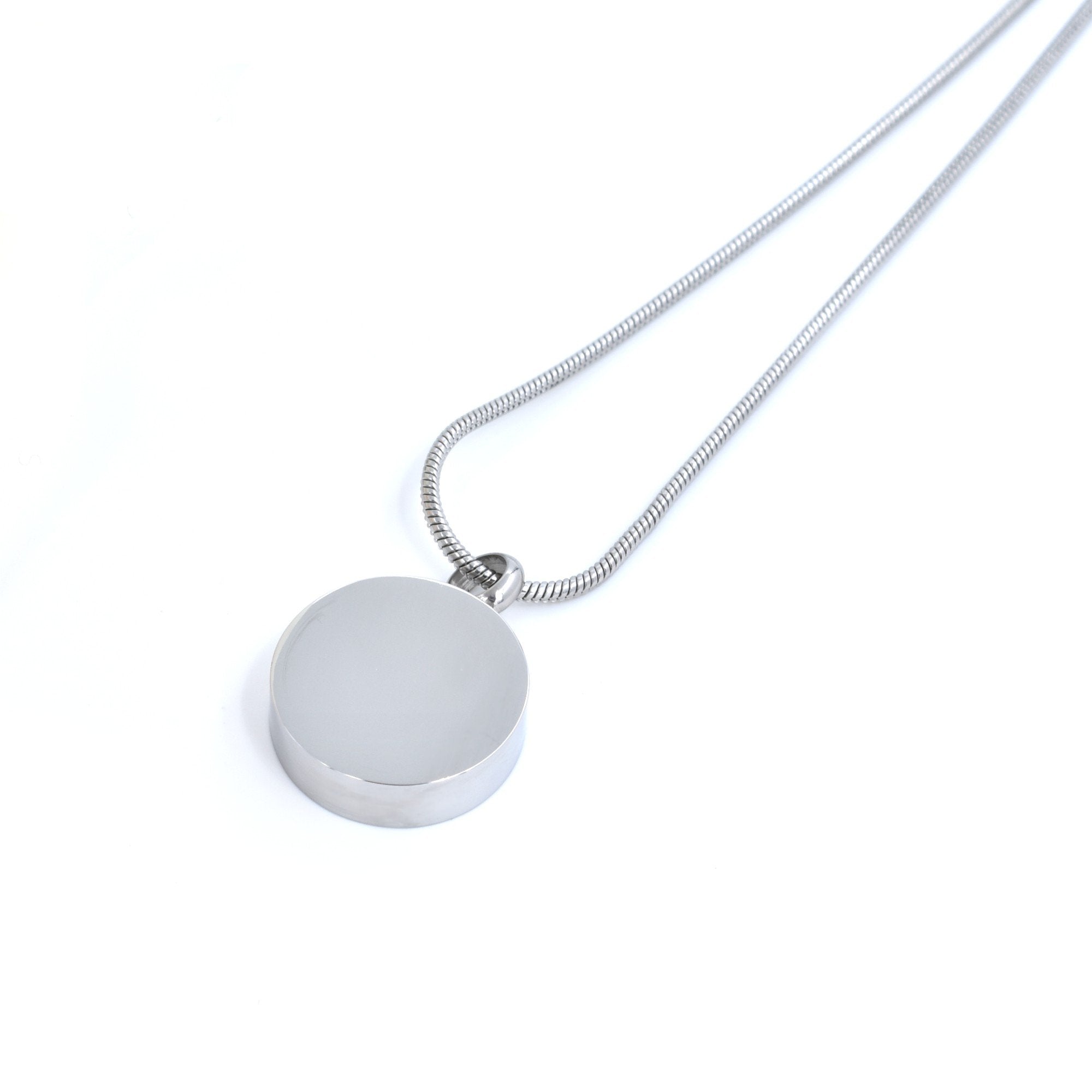 Yin and Yang, Black & Silver Urn Necklace Sarah & Essie 